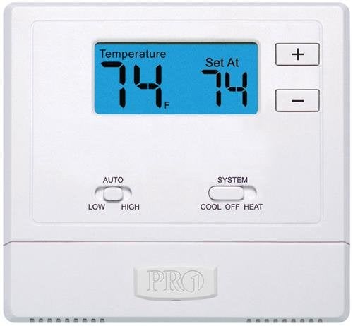 PRO1 IAQ T731W Touchscreen Non-Programmable Electronic Thermostat - Image 2
